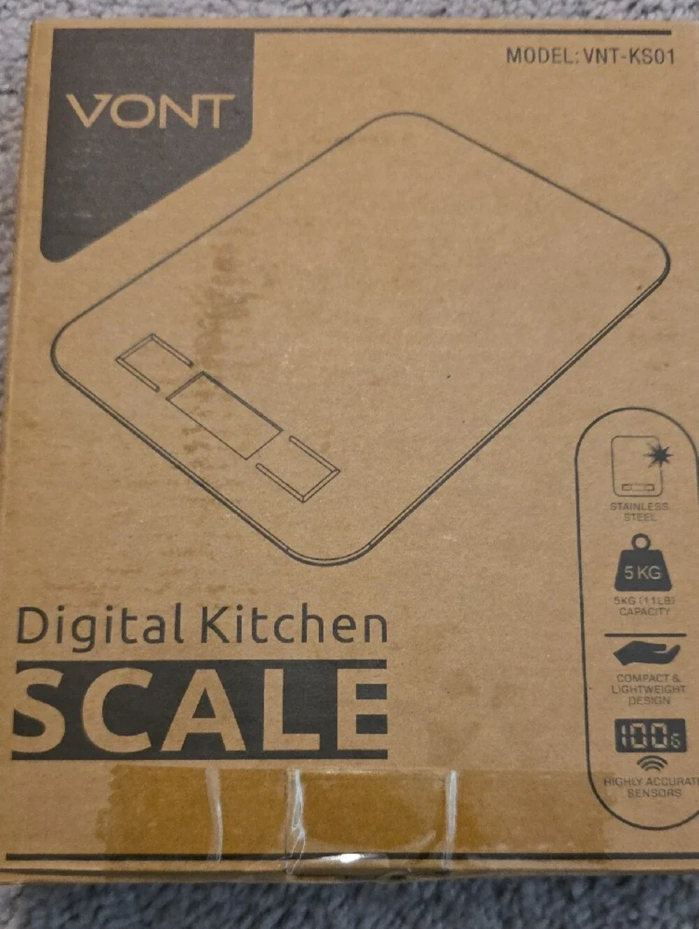 Vont Digital Kitchen Scale